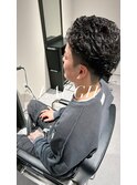 刈り上げリバースパーマ