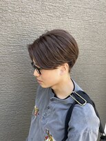 レガシーヘアーデザイン(Legacy hair design)&nbsp;【Taku】毛流れセンターパート×アッシュブラウン♪　天神/今泉