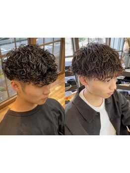 ビジネスシーンでも爽やかに決まるメンズスタイル！ニュアンス/波巻きパーマのスペシャリストも在籍◎