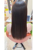 髪質改善ストレート