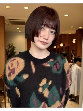 ヤイエ 青山店(yiye) ウルフボブレイヤーボブ外ハネボブくびれボブミディアムレイヤー