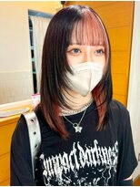 バブ バイネオリーブ(Bab by neolive)&nbsp;似合わせカット/顔周りレイヤー/インナーカラー