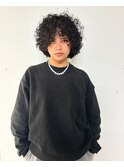 スパイラルパーマ ソフトアフロ