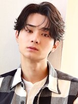 オーシャントーキョー サニー 原宿(OCEAN TOKYO Sunny)&nbsp;フェザーショートコンマバングセンターパートニュアンスパーマ