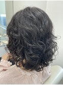 フェミニンパーマ