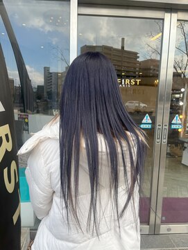 コワファースト 大分(COIFF1RST) バイオレットグレージュカラー