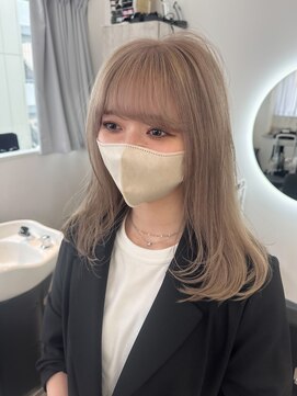 ホープ(hope) ミルクティーグレージュ【梅田｜Yu-ki】