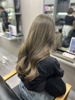 パロ(PALO)&nbsp;オリーブベージュ／ブリーチ／ダブルカラー