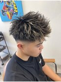 フェード×スパイキーショート