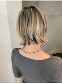 <abema>ミックスカラー　ハイ・ローライト　デザインカラー