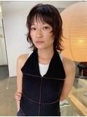 レイヤーカット / パーマカット / ウルフカット / 牧野
