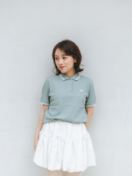 ナンバースリー 溝の口店(Number Three) 外はねニュアンスボブ【N°3溝の口】