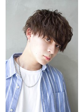 メンズソース 茨木(MEN'S SOURCE) 黒髪ナチュラルマッシュ/メンズ