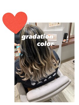 ヘアーアンドリラクゼーション ルーセント(HAIR&RELAXATION LUCENT) グラデーションカラー