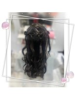 ミザリー(MISERY)&nbsp;ハーフアップ