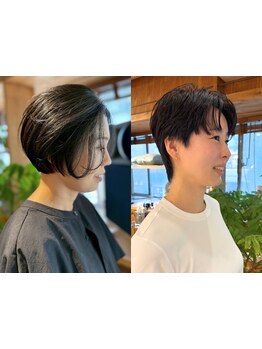 実力派スタイリストが担当！骨格/髪質/ライフスタイルを見極めてお客様に最適なショートスタイルをご提案♪