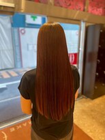 アース 土気あすみが丘店(HAIR&MAKE EARTH)&nbsp;オレンジブラウン