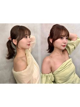 前髪×顔周り×レイヤーカット。骨格や髪質・毛流れを計算したレイヤーカットで小顔韓国ヘアを創る！[大宮]