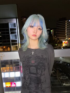 ロテ 名古屋 名駅店(Lote.) ミディアムヘア/デザインカラー/フェイスフレーミング/名古屋