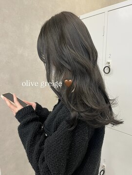 フォト 武蔵小杉(foto) オリーブグレージュ/ミディアムヘア