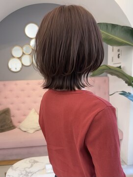 サンド 大阪梅田(sand) ココアベージュ/オリーブグレー/小顔