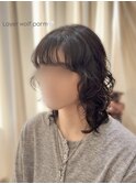 抜け感重視のレイヤーウルフパーマ◎みれあ