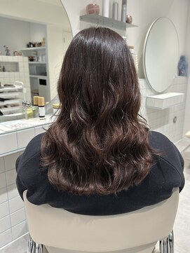 スーズ(sooze) ミディアム_韓国風パーマ_レイヤーカット