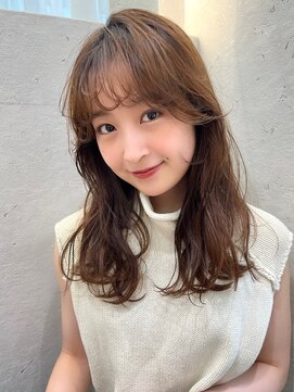 ロンドプランタン 恵比寿(Lond Printemps) 大人ガーリー/似合わせカット/ミディアムレイヤーカット