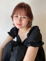 アモレット 天文館店(amoretto)&nbsp;前髪カット ブラウンカラー 顔周りカット ショートボブ