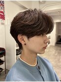 韓国カルマパーマニュアンスパーマシャドウパーマワックス無し