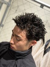 フランクスバーバーリベラルド 横浜(FRANK'S BARBER LIBERALD)&nbsp;MEN’S HAIR/仏陀パーマ/テーパーフェード/スパイキーショートU