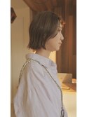大人可愛いミニボブ◎30代40代前下がり×くびれで小顔効果