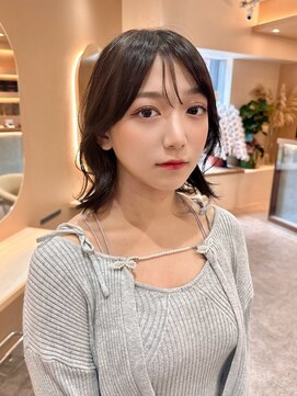 ディーバ 横浜(D.I.E.V.A) 20代30代40代50代ミディアムショートくびれウルフボブ艶髪カラー