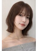 くびれレイヤー　レイヤーボブ　大人ゆるふわボブ　30代ボブ