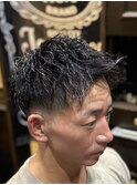 スキンフェードツイストパーマ
