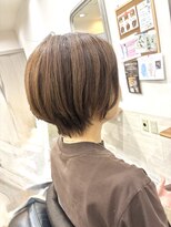 ヘアアンドメイク 心座(hair&make)&nbsp;髪質改善丸みショートボブ