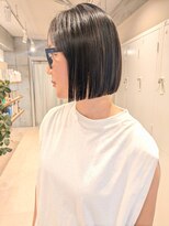 エレノア 藤沢(Eleanor) 【タッセルボブ×縮毛矯正】艶ボブスタイル