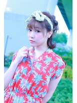 ミリム 栄矢場町店(MIRiM)&nbsp;【ミューズ栄】簡単アレンジスタイル２　レトロガール♪