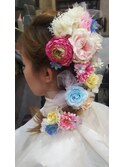 花嫁ヘアセット