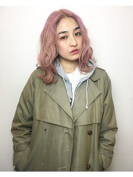 キャラ 池袋本店(CHARA) いまどきK-pop風ベビーピンク【キャラ池袋/chara池袋/三戸】_