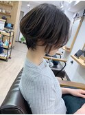 横顔美人☆大人ショートボブ