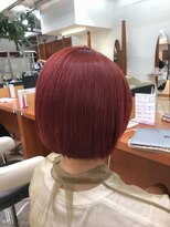 アッシュ 祐天寺店(Ash) モーブピンク×ミニボブ