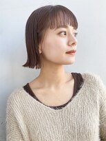 【GARDEN荒井夏海】プツッとストレートミニボブ