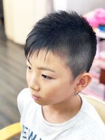 美容室 びゃんびゃん 社店&nbsp;EXILE風キッズスタイル