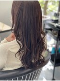ゆるふわ大人可愛い♪20代30代ロングパーマピンクベージュ