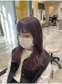 ツヤツヤ秋のパープルカラー