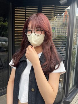 ヘアサロン ガリカ 表参道(hair salon Gallica) 大人ゆるふわラベンダーココアブリーチなしダブルカラー