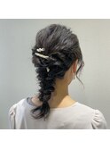 結婚式お呼ばれヘア
