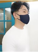 刈り上げフル波大人ワイルドパーマ/波巻き/ツーブロック