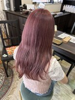 マイ ヘア デザイン 岡崎(MY hair design)&nbsp;前髪/マチルダボブ/ピンクベージュ/インナーグレージュ/岡崎